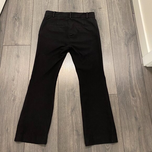 Frame Le Crop Mini Bootcut Black Trousers Size 4 - Picture 7 of 11